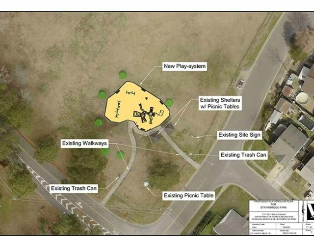 Strawbridge Park site plan layout