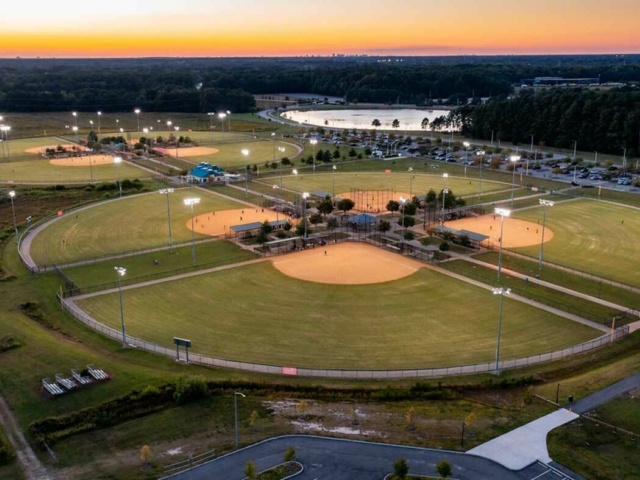 PAAC Gallery Field Aerial View