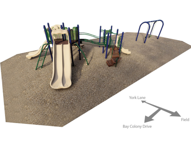 Rendering of Playset looking northwest