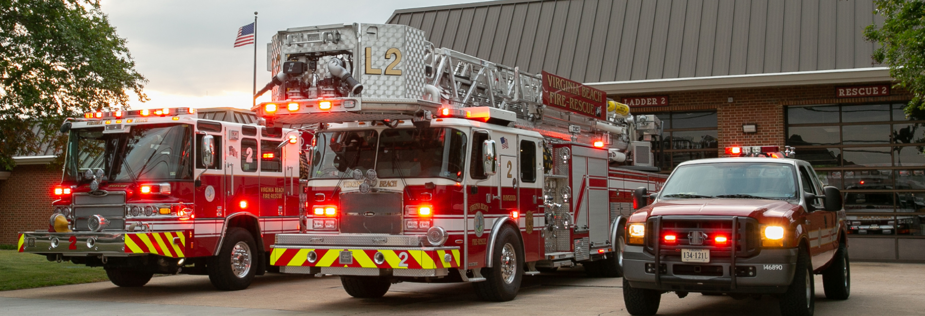 Fire Department temp header
