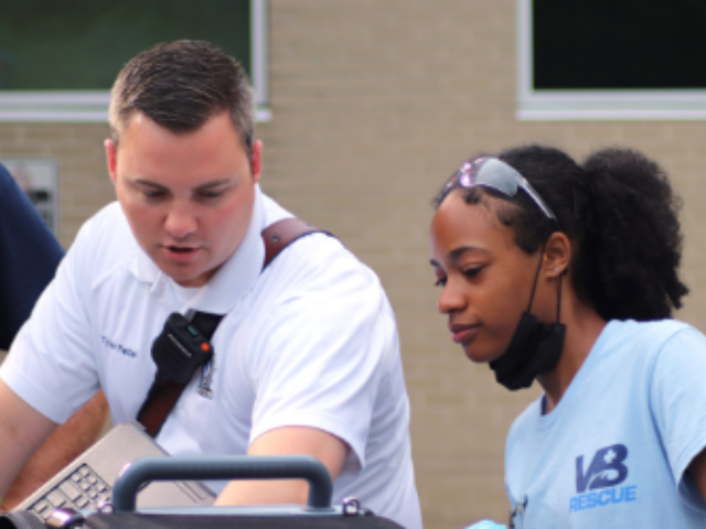 Retel and Brown Working a Case