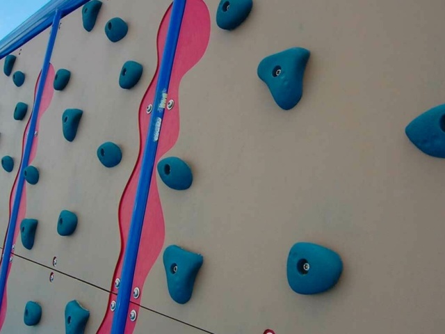 Little Island Gallery Rock Climbing Wall