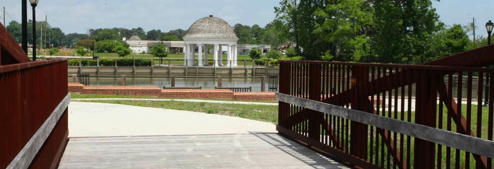 Kempes Landing Park Bridge