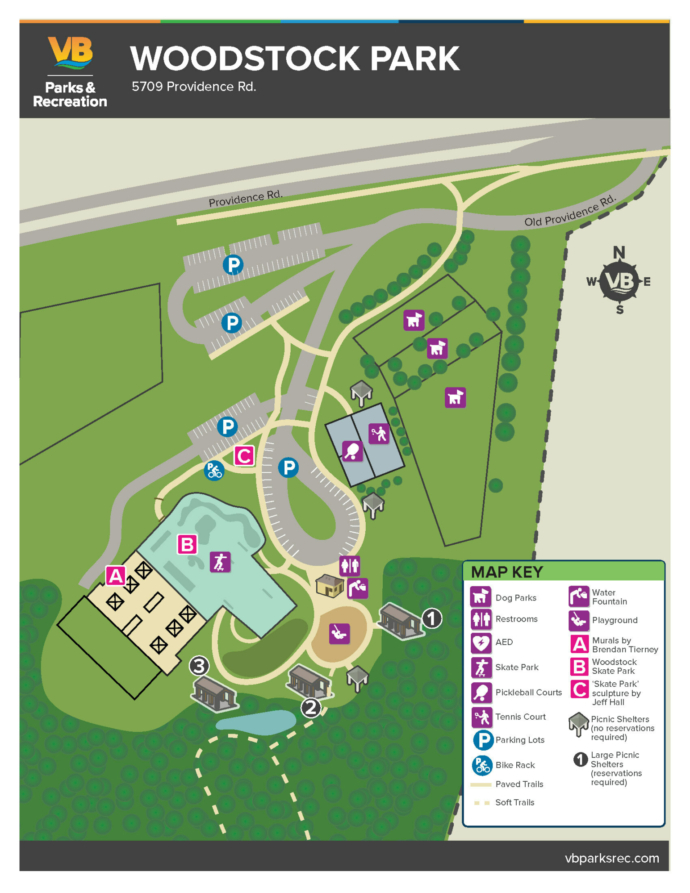 Woodstock park Map