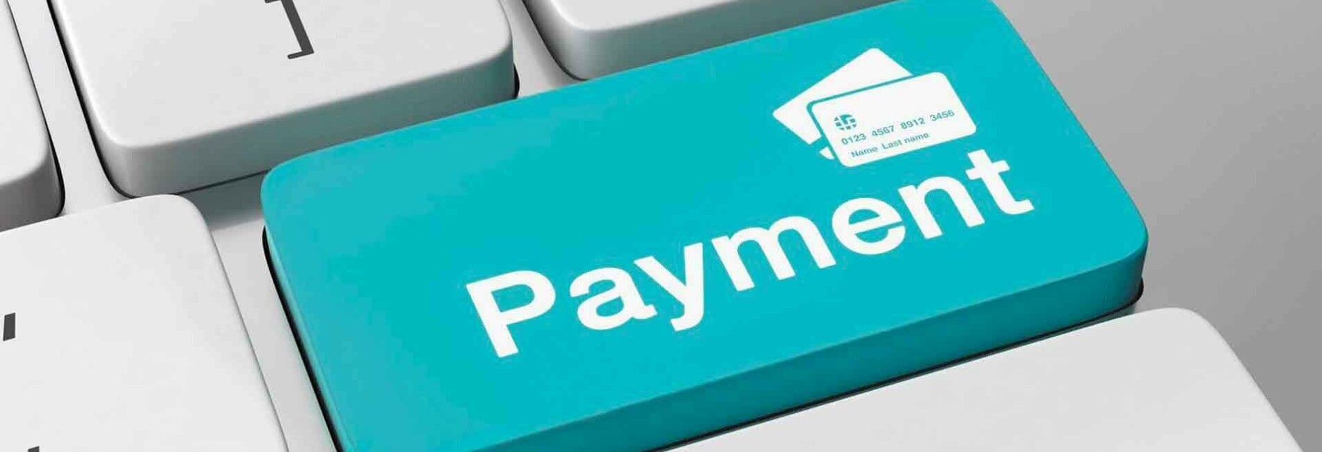 Keyboard with Payment Button