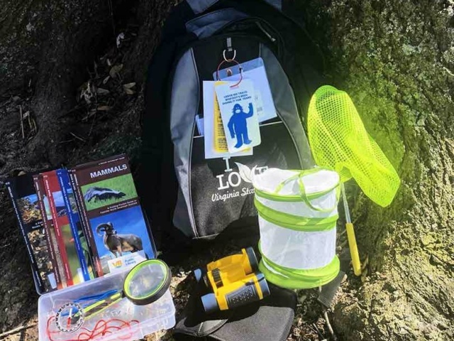 Discovery backpack and other items