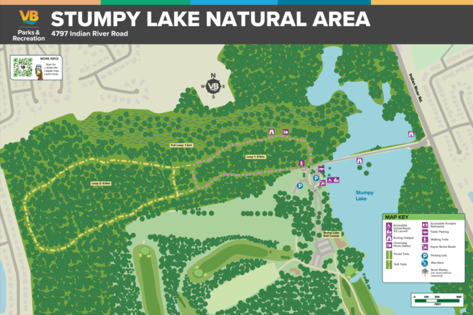 Stumpty Lake Map