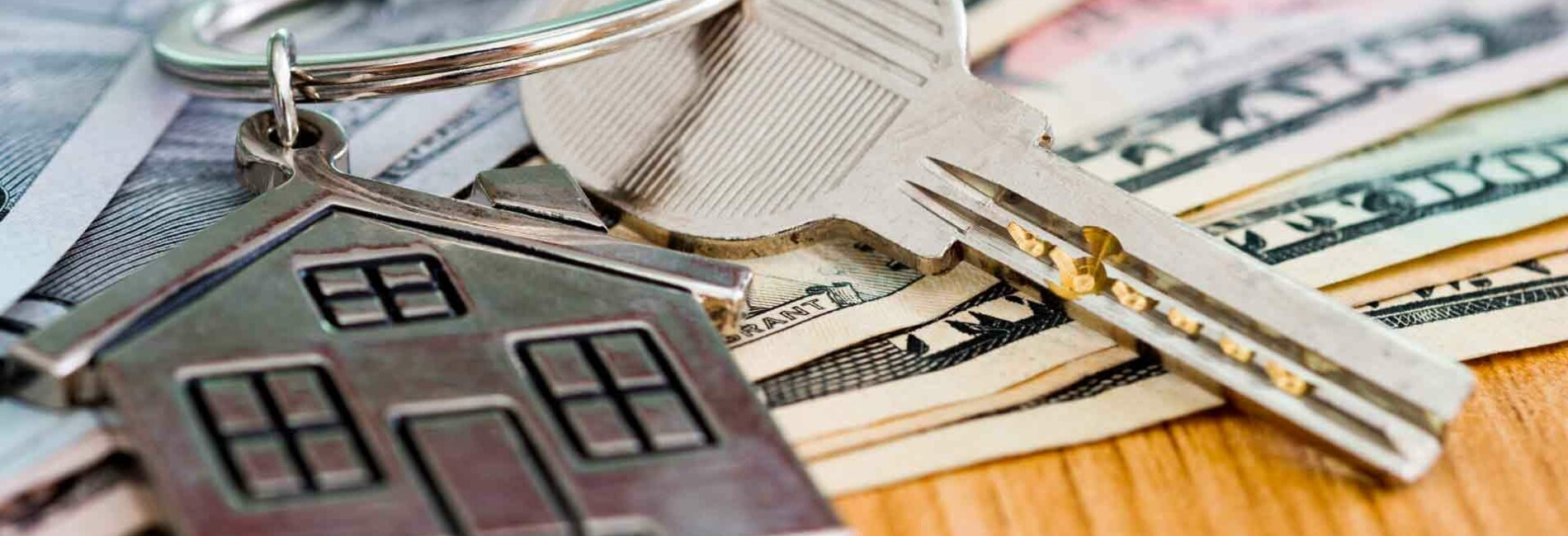 House Keychain with Key