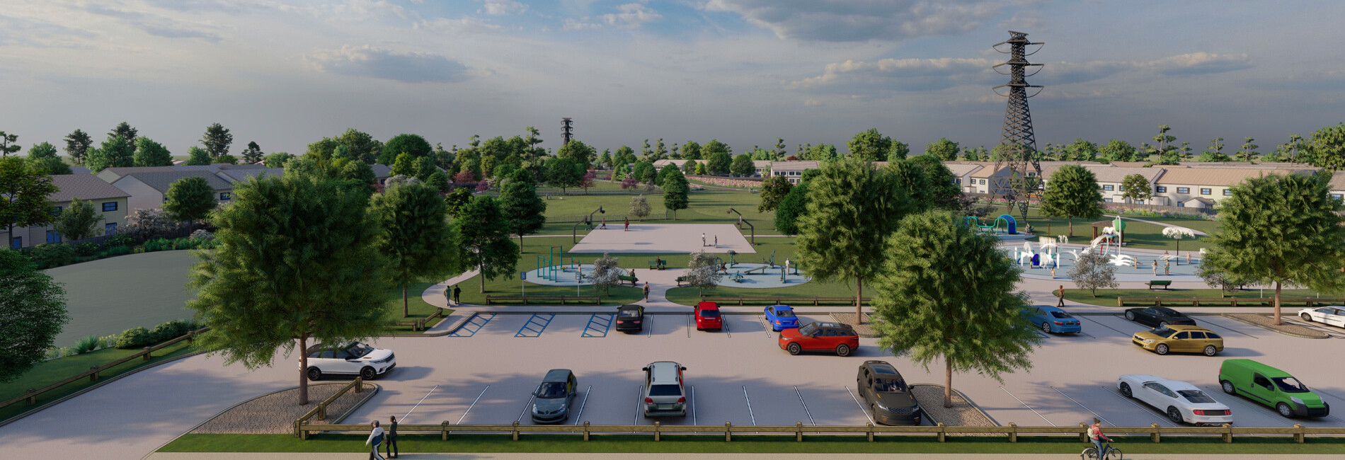 Level Green Improvements Rendering