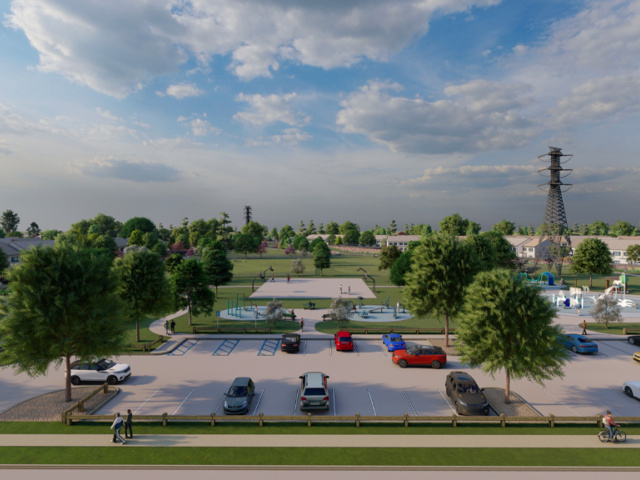 Level Green Aerial View